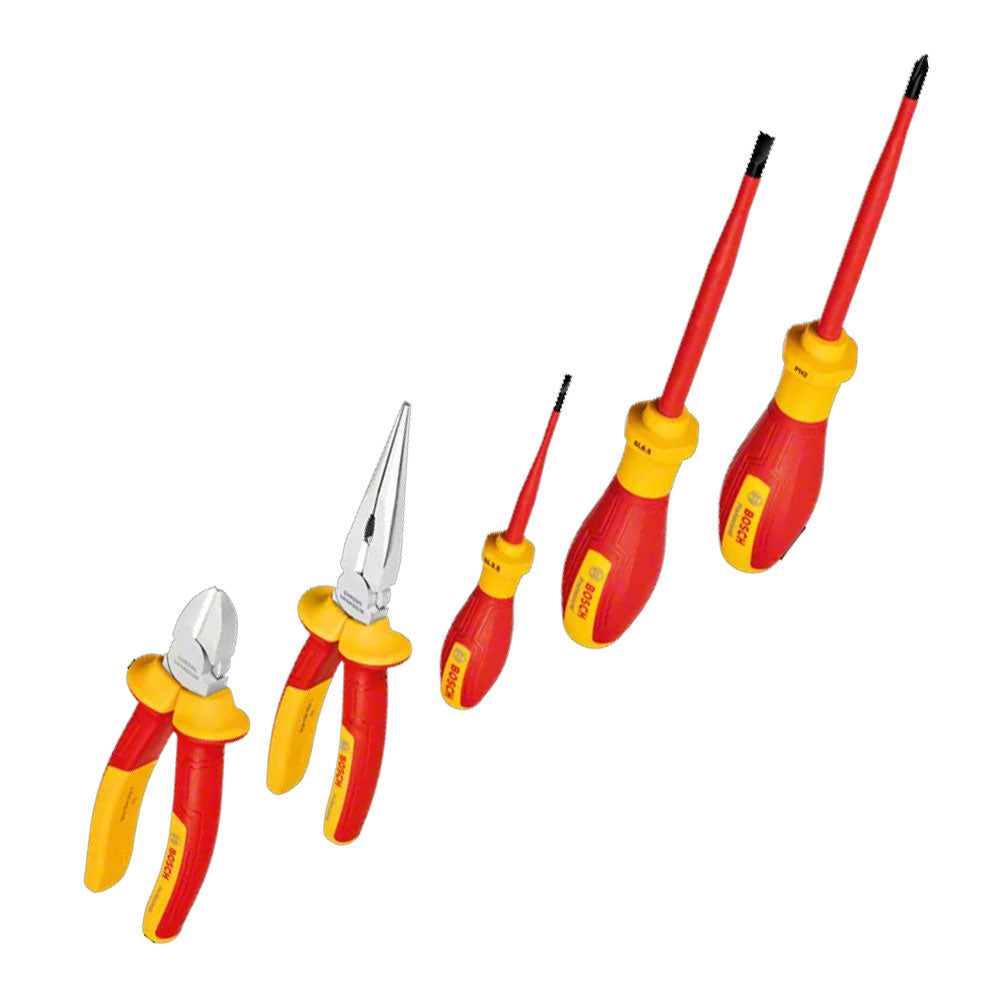 Bosch VDE Mixed Tool Set 5Pcs (1600A02NG2) | Bosch by KHM Megatools Corp. Bosch VDE Mixed Tool Set 5Pcs (1600A02NG2) | Bosch by KHM Megatools Corp.