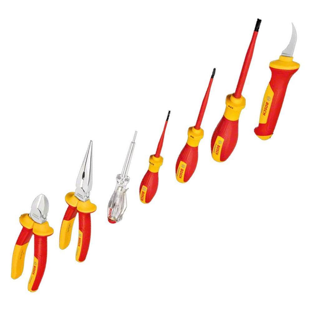 Bosch VDE Mixed Tool Set 7Pcs (1600A02NG3) | Bosch by KHM Megatools Corp. Bosch VDE Mixed Tool Set 7Pcs (1600A02NG3) | Bosch by KHM Megatools Corp.
