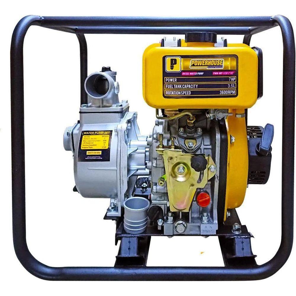 Powerhouse PWH-WP-178F Diesel Engine Water Pump 3" x 3" - KHM Megatools Corp. Powerhouse PWH-WP-178F Diesel Engine Water Pump 3" x 3" - KHM Megatools Corp.