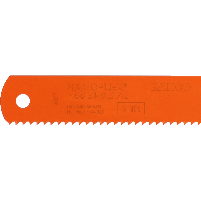 Bahco Sandflex Bi-Metal Hacksaw Blade 1 x 14 x 10T | Bahco by KHM Megatools Corp. Bahco Sandflex Bi-Metal Hacksaw Blade 1 x 14 x 10T | Bahco by KHM Megatools Corp.