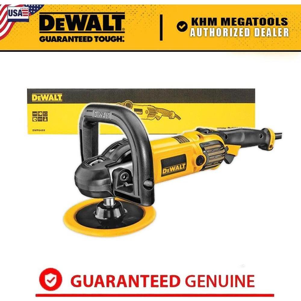 Dewalt DWP849X Polisher 7" 1250W - KHM Megatools Corp. Dewalt DWP849X Polisher 7" 1250W - KHM Megatools Corp.