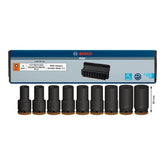 Bosch PRO Impact Socket Wrench 3/4" Drive Deep 9pcs Set (2608003042) | Bosch by KHM Megatools Corp.