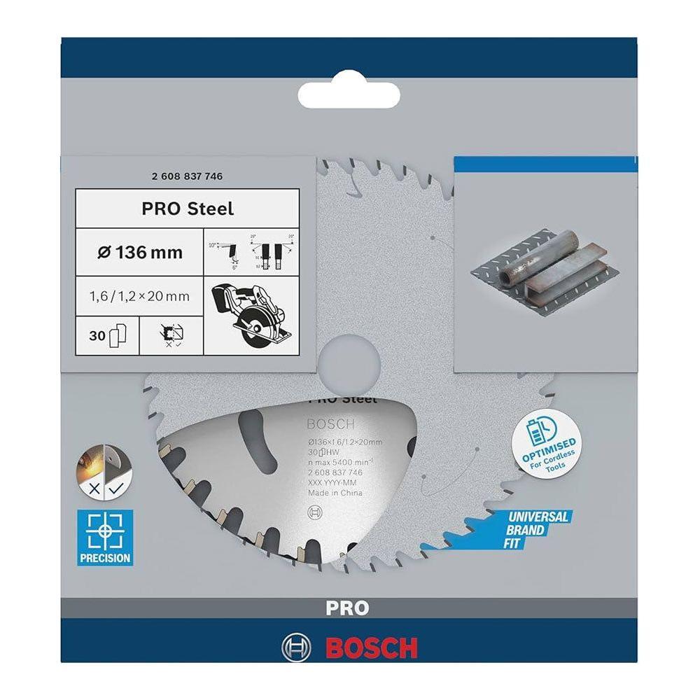 Bosch Standard Circular Saw Blade 136 x 20 x 1.6 mm x 30T (2608837746) | Bosch by KHM Megatools Corp. Bosch Standard Circular Saw Blade 136 x 20 x 1.6 mm x 30T (2608837746) | Bosch by KHM Megatools Corp.