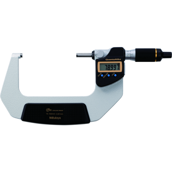 Mitutoyo 293-143-30 Digital Micrometer 75-100mm (Quantumike) - KHM Megatools Corp.