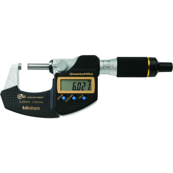 Mitutoyo 293-145-30 Digital Micrometer 0-25mm (Quantumike) - KHM Megatools Corp.