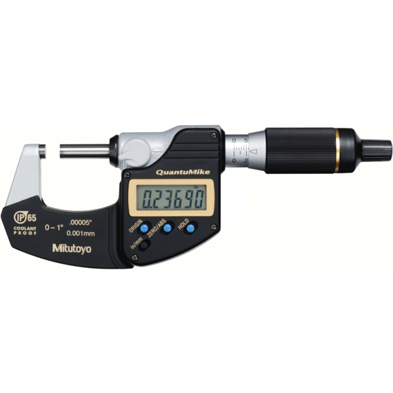 Mitutoyo 293-185-30 Digital Micrometer 0-1" (Quantumike) - KHM Megatools Corp.