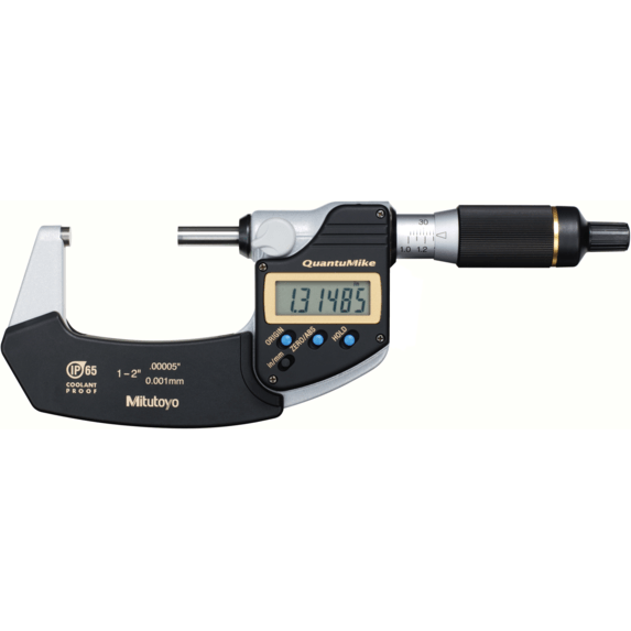 Mitutoyo 293-186-30 Digital Micrometer 1-2" (Quantumike) - KHM Megatools Corp.