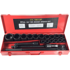S-Ks 3/4" Drive Impact Socket Wrench Set 19-50mm (21pcs) - KHM Megatools Corp.