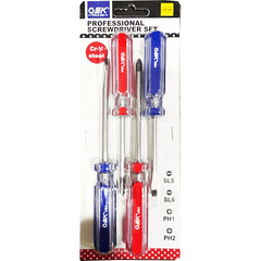 OSK 107-4KIT 4pcs Screwdriver Set 3" & 4" - KHM Megatools Corp.