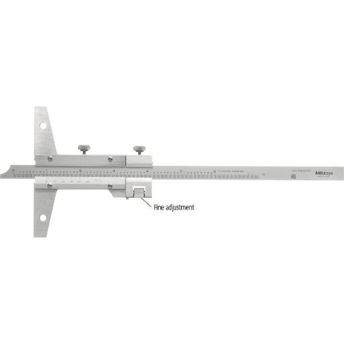 Mitutoyo 527-111 Vernier Depth Gauge (VD6) 6" with Fine Adjustment - KHM Megatools Corp.