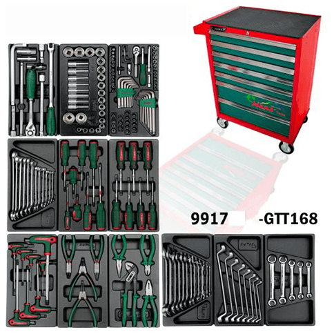 Hans GTT-168 Automotive Tools With Cabinet (168 pcs) - KHM Megatools Corp.