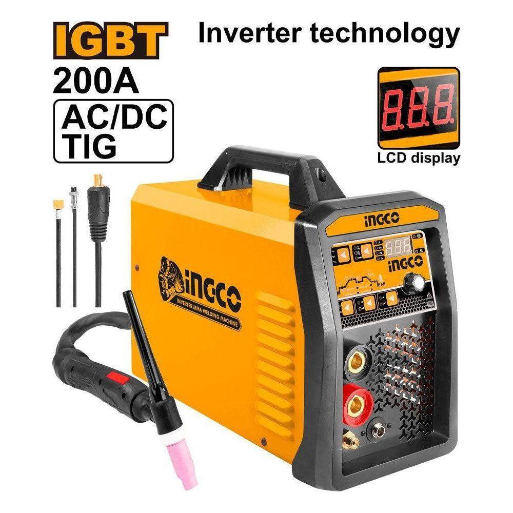 Ingco ING-ACDCTIG2001 Inverter AC/DC TIG/MMA Welding Machine - KHM Megatools Corp. Ingco ING-ACDCTIG2001 Inverter AC/DC TIG/MMA Welding Machine - KHM Megatools Corp.