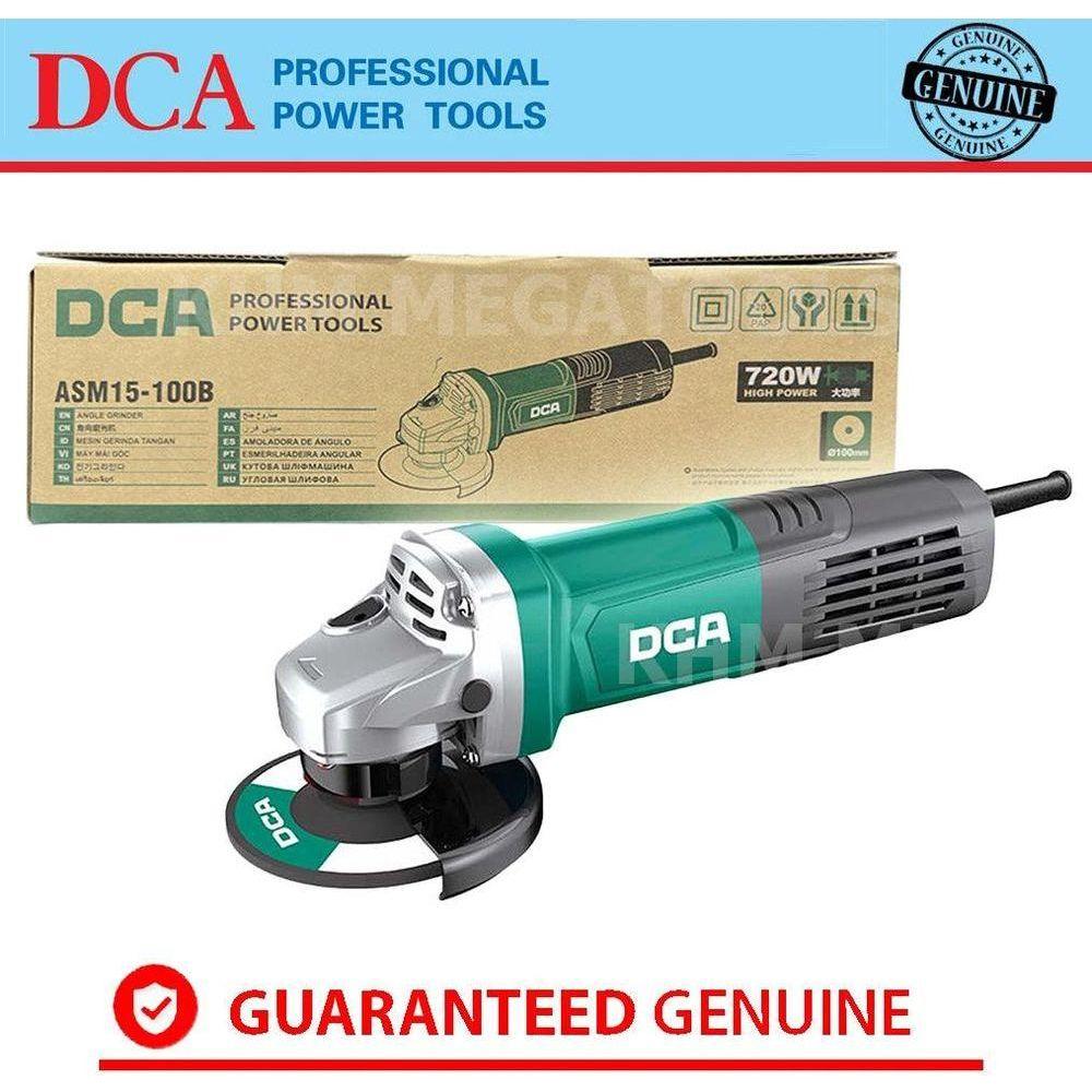 DCA ASM15-100B Angle Grinder 4" 720W - KHM Megatools Corp. DCA ASM15-100B Angle Grinder 4" 720W - KHM Megatools Corp.