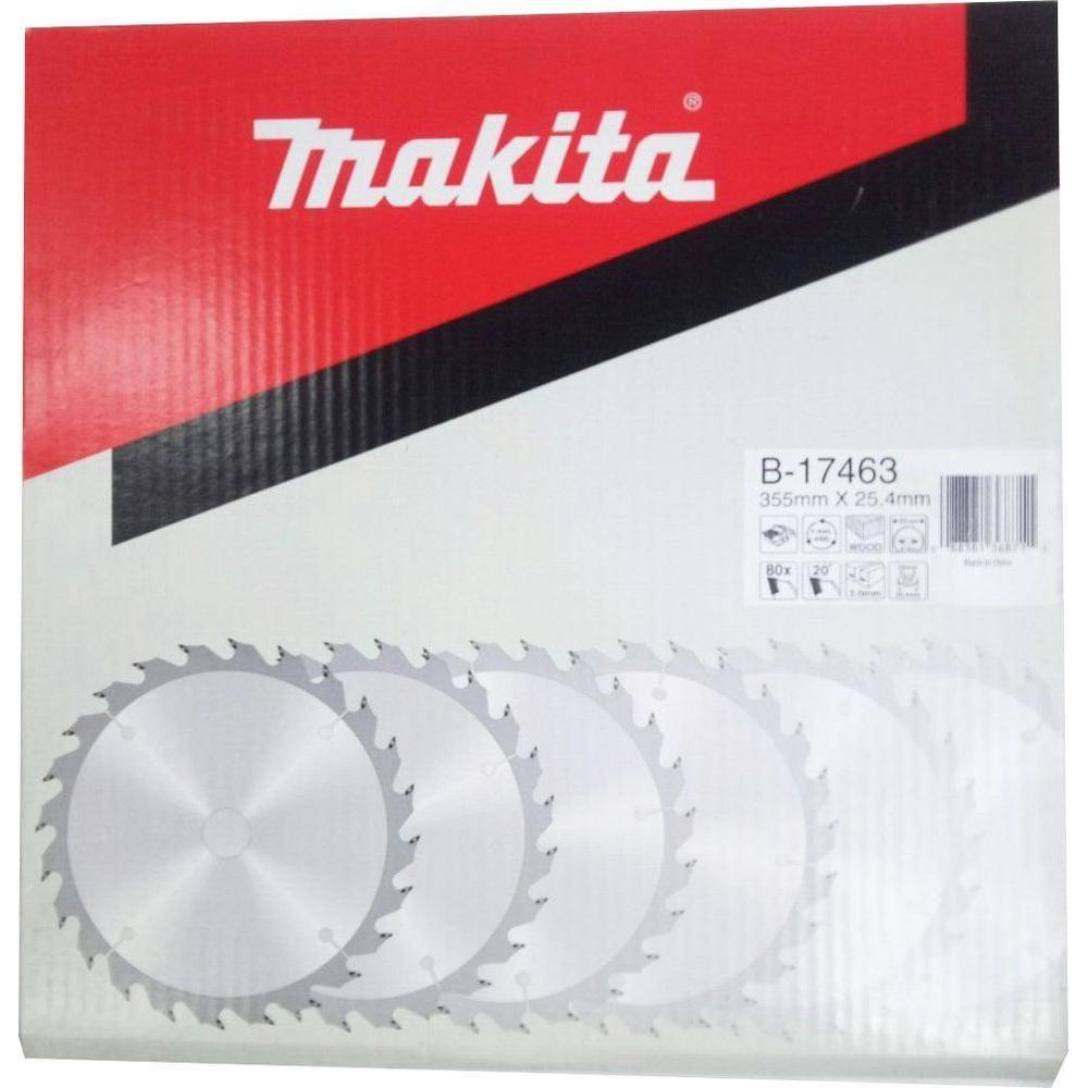 Makita B-17463 Circular Saw Blade 14" x 80T for Wood - KHM Megatools Corp.