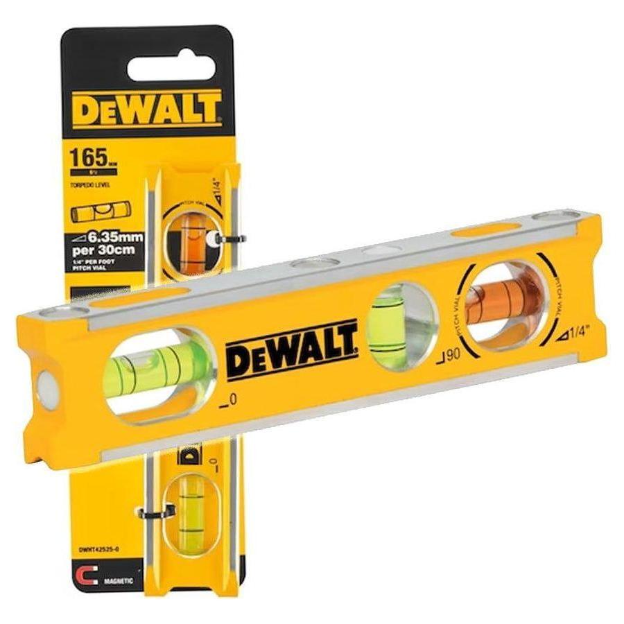 Dewalt DWHT42525‐0 Billet Level Bar 165mm - KHM Megatools Corp. Dewalt DWHT42525‐0 Billet Level Bar 165mm - KHM Megatools Corp.