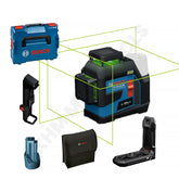 Bosch GLL 100-33 CG Professional Line Laser (Green), 3x 360° (Bare) | Bosch by KHM Megatools Corp.
