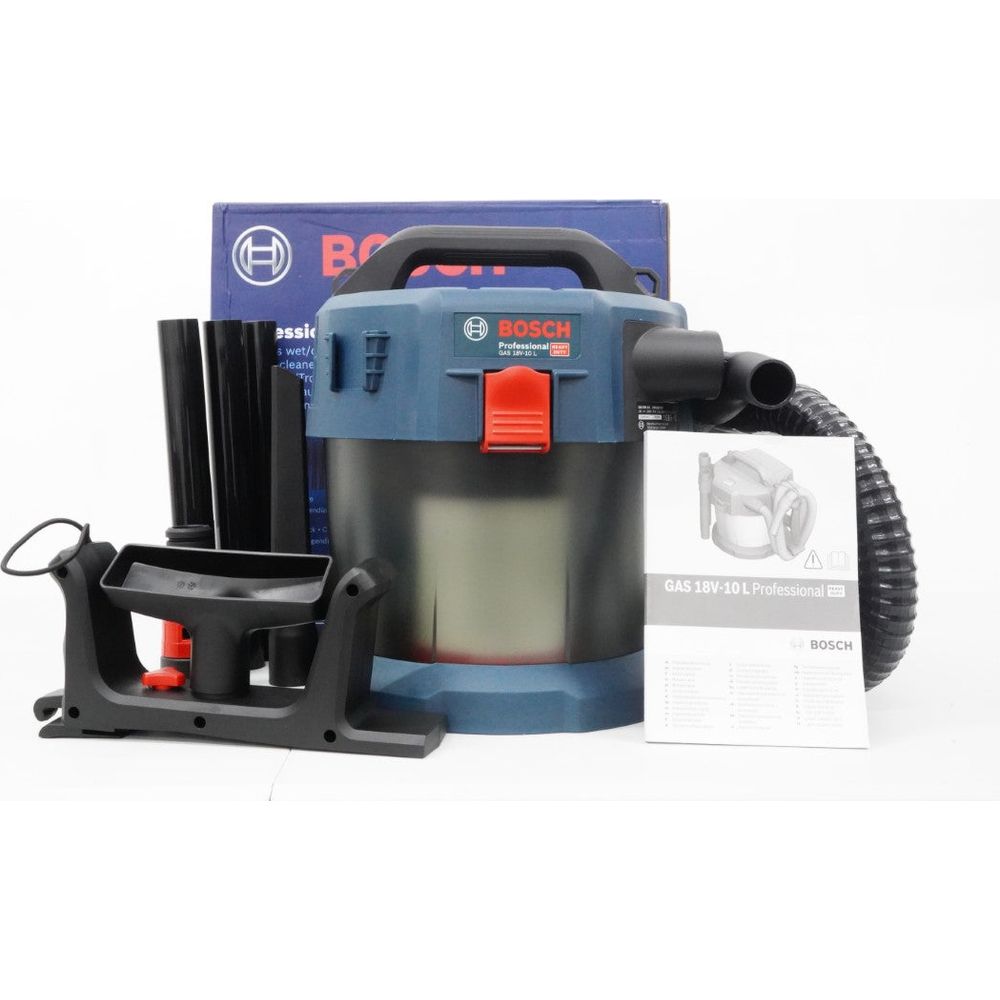 Bosch GAS 18V-10L Cordless Wet & Dry Vacuum / Dust Extractor 6L 18V [Bare] | Bosch by KHM Megatools Corp.