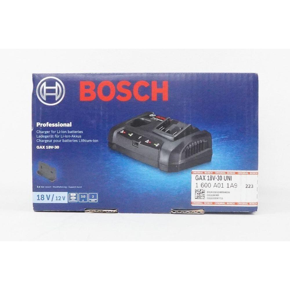Bosch GAX 18V-30 Multi Battery Charger for Cordless (18V & 12V) | Bosch by KHM Megatools Corp. Bosch GAX 18V-30 Multi Battery Charger for Cordless (18V & 12V) | Bosch by KHM Megatools Corp.