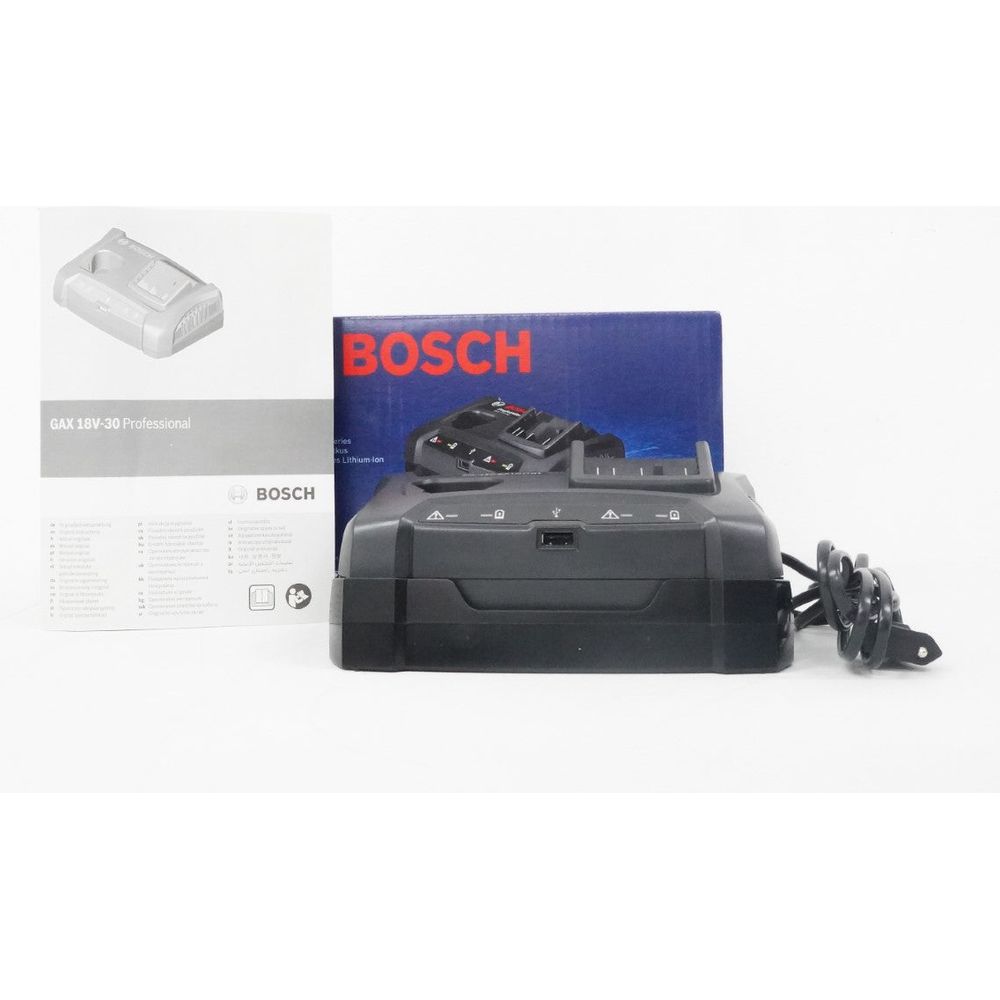 Bosch GAX 18V-30 Multi Battery Charger for Cordless (18V & 12V) | Bosch by KHM Megatools Corp.
