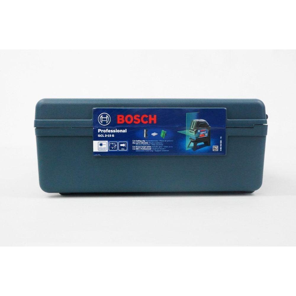 Bosch GCL 2-15 G Cross Line Laser Level With Plumb Points (15meters) | Bosch by KHM Megatools Corp. Bosch GCL 2-15 G Cross Line Laser Level With Plumb Points (15meters) | Bosch by KHM Megatools Corp.