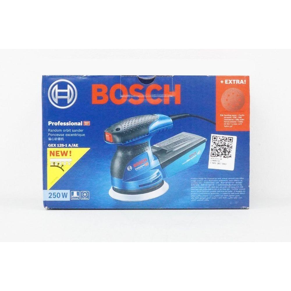 Bosch GEX 125 Random Orbit Sander 5" 250W | Bosch by KHM Megatools Corp. Bosch GEX 125 Random Orbit Sander 5" 250W | Bosch by KHM Megatools Corp.