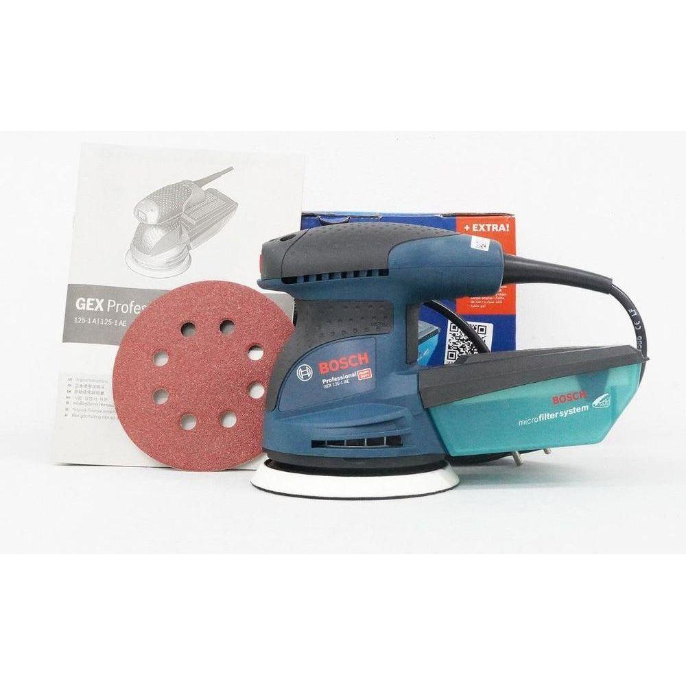 Bosch GEX 125 Random Orbit Sander 5" 250W | Bosch by KHM Megatools Corp. Bosch GEX 125 Random Orbit Sander 5" 250W | Bosch by KHM Megatools Corp.