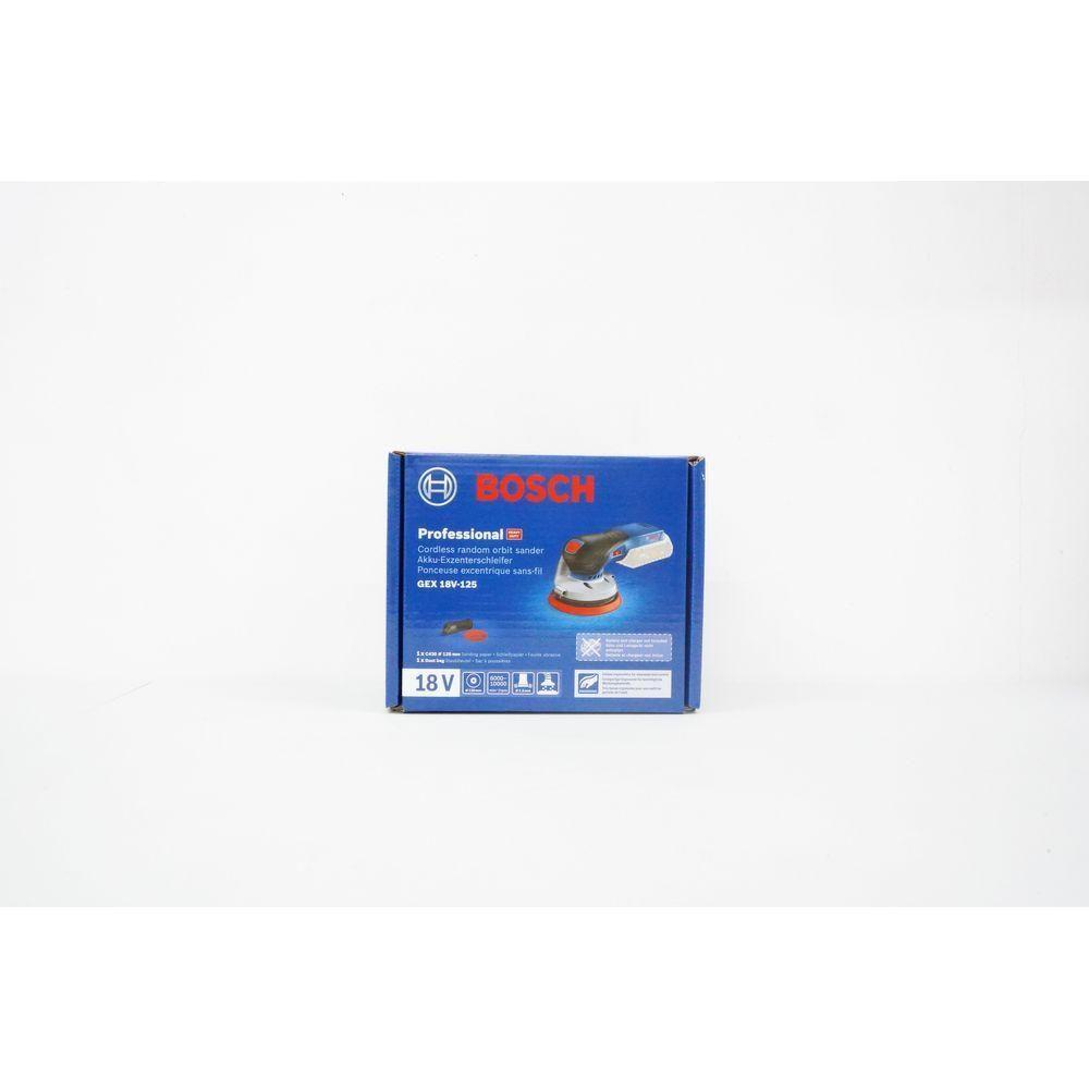 Bosch GEX 18V-125 Cordless Random Orbit Sander 18V (Bare) | Bosch by KHM Megatools Corp. Bosch GEX 18V-125 Cordless Random Orbit Sander 18V (Bare) | Bosch by KHM Megatools Corp.