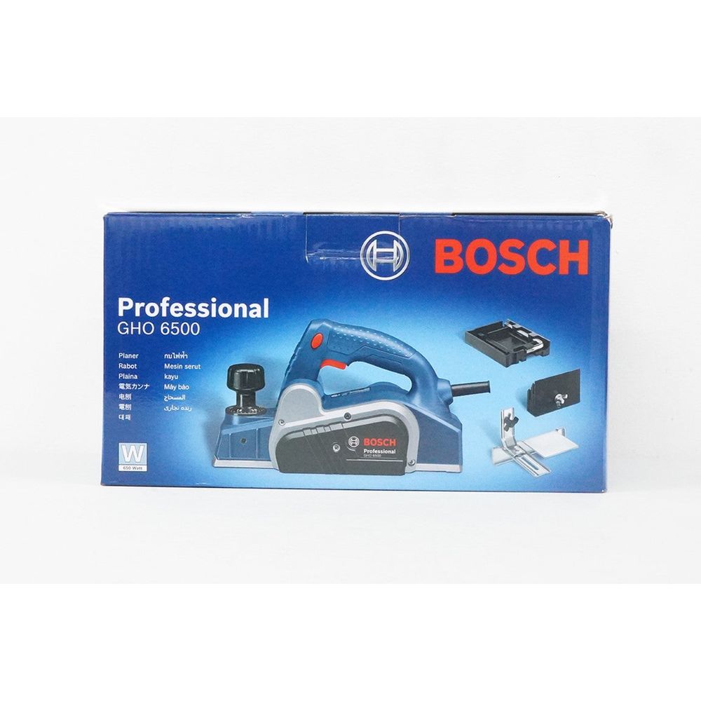Bosch GHO 6500 Wood Planer 3-1/4" 650W [Contractor's Choice] | Bosch by KHM Megatools Corp.