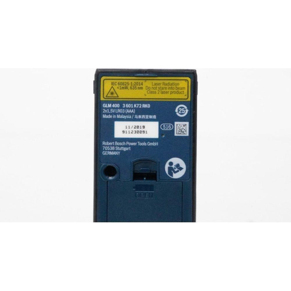 Bosch GLM 400 Laser Range Finder / Digital Distance Measurer (40 meters) | Bosch by KHM Megatools Corp. Bosch GLM 400 Laser Range Finder / Digital Distance Measurer (40 meters) | Bosch by KHM Megatools Corp.