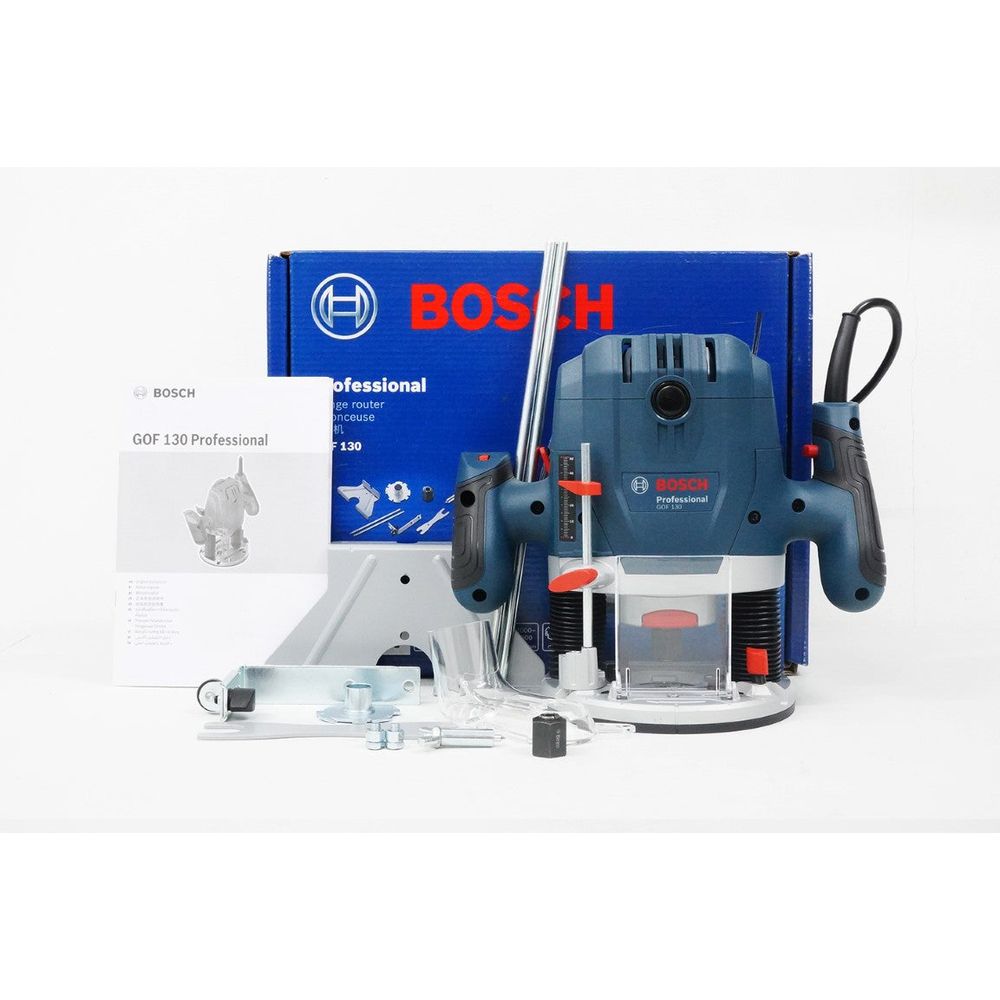 Bosch GOF 130 Plunge Router (1/4") 1300W [Contractor's Choice] | Bosch by KHM Megatools Corp.