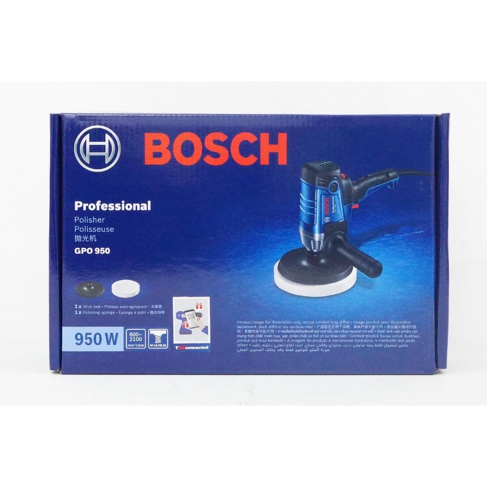Bosch GPO 950 Vertical Type Polisher 7" (180mm) 950W | Bosch by KHM Megatools Corp.