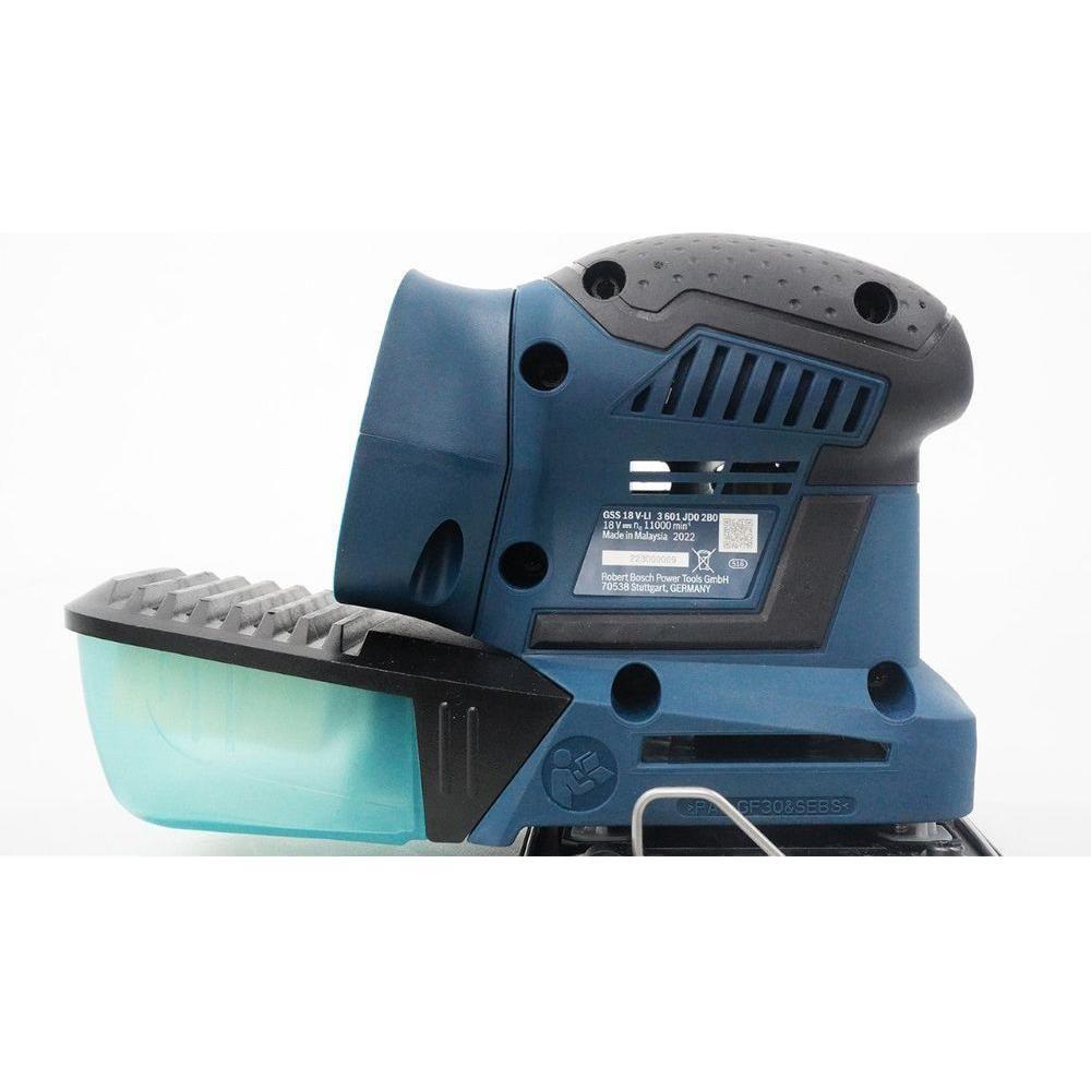 Bosch GSS 18V-Li Cordless Finishing Sander 113x101mm 18V (Bare) | Bosch by KHM Megatools Corp. Bosch GSS 18V-Li Cordless Finishing Sander 113x101mm 18V (Bare) | Bosch by KHM Megatools Corp.