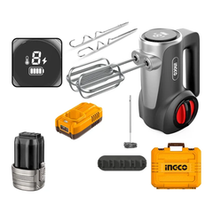 Ingco CHM023K Cordless Hand Mixer 125W 16V 2.0AH | Ingco by KHM Megatools Corp.