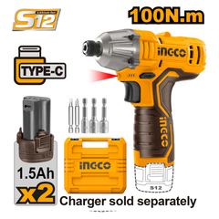 Ingco CIRLI12015 Cordless Li-Ion Impact Driver 12V 1.5AH | Ingco by KHM Megatools Corp.