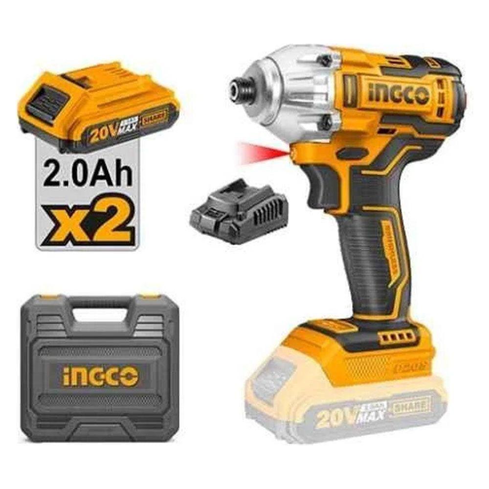 Ingco CIRLI2017 Li-Ion Impact Driver 20V - KHM Megatools Corp. Ingco CIRLI2017 Li-Ion Impact Driver 20V - KHM Megatools Corp.