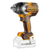 Ingco CIWLI20851 Cordless Li-Ion BL Impact Wrench 1/2" DR. 20V (Bare) | Ingco by KHM Megatools Corp.