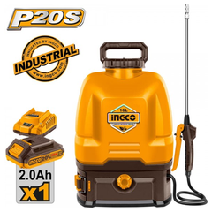 Ingco CSPLI20162 Cordless Backpack Sprayer 16L 2.0AH | Ingco by KHM Megatools Corp.
