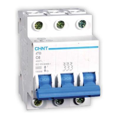 Chint EBG 3 Pole 6KA 400VAC Miniature Circuit Breaker (3 Modules) | Chint by KHM Megatools Corp.