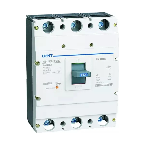 Chint NM1-800H/3300 Moulded Case Circuit Breaker (Type H-3 Pole MCCB) | Chint by KHM Megatools Corp.