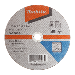 Makita D-18699 Cut-Off Disc / Wheel for Metal 9" | Makita by KHM Megatools Corp.