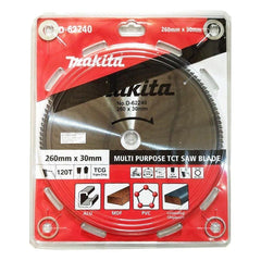 Makita D-62240 Circular Saw Blade 10" x 120T (Multi Purpose) - KHM Megatools Corp.