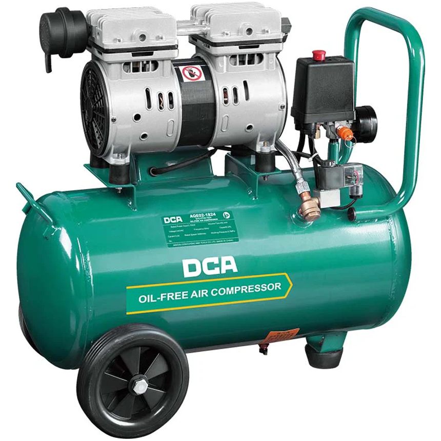 DCA AQE02-1824L Oil-Free Air Compressor 750W 24L | DCA by KHM Megatools Corp.