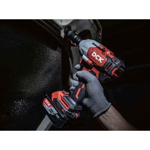 DCK KDPB698 (FK) Cordless Impact Wrench 1/2" Dr. 698Nm 20V (Kit) | DCK by KHM Megatools Corp. DCK KDPB698 (FK) Cordless Impact Wrench 1/2" Dr. 698Nm 20V (Kit) | DCK by KHM Megatools Corp.