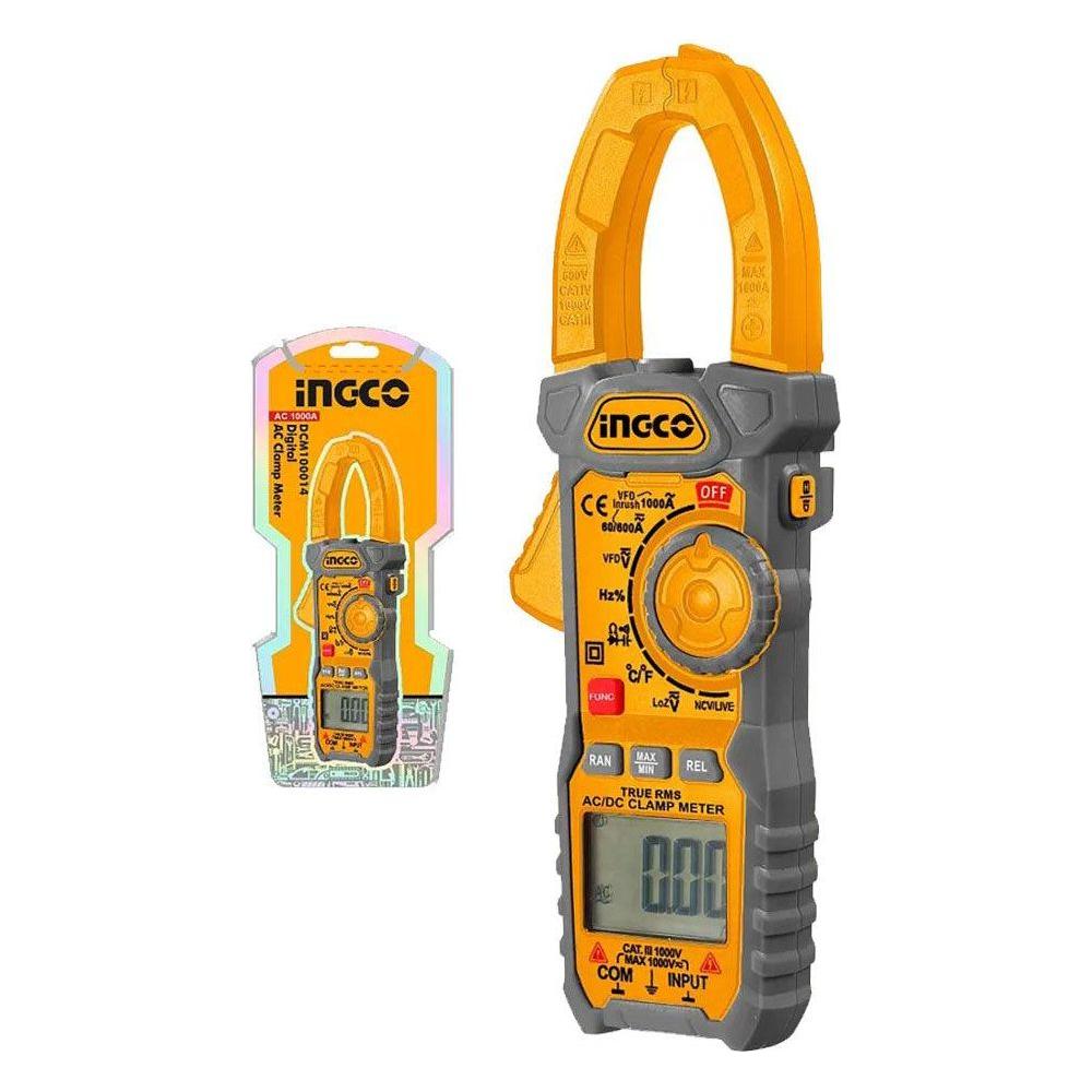 Ingco DCM100014 Digital AC Clamp Meter - KHM Megatools Corp.