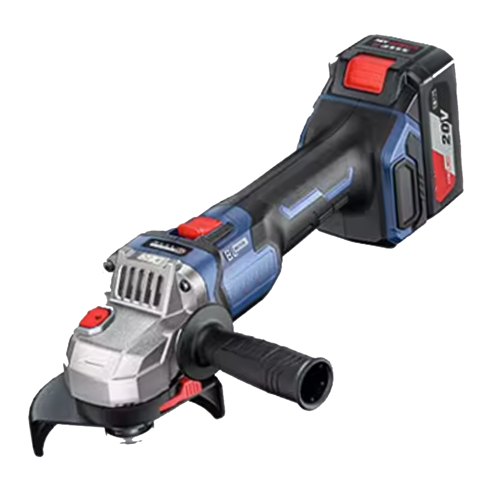 Dong Cheng DCSM04-100EM Cordless BL Angle Grinder 4" 20V 4.0AH | Dong Cheng by KHM Megatools Corp.