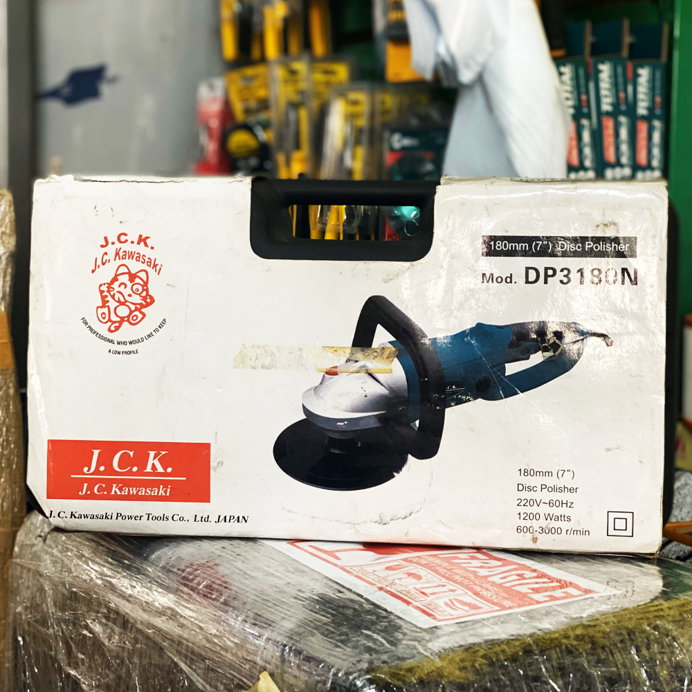 Jc Kawasaki DP3180N Polisher (Damaged Box) | Discounts by KHM Megatools Corp. Jc Kawasaki DP3180N Polisher (Damaged Box) | Discounts by KHM Megatools Corp.