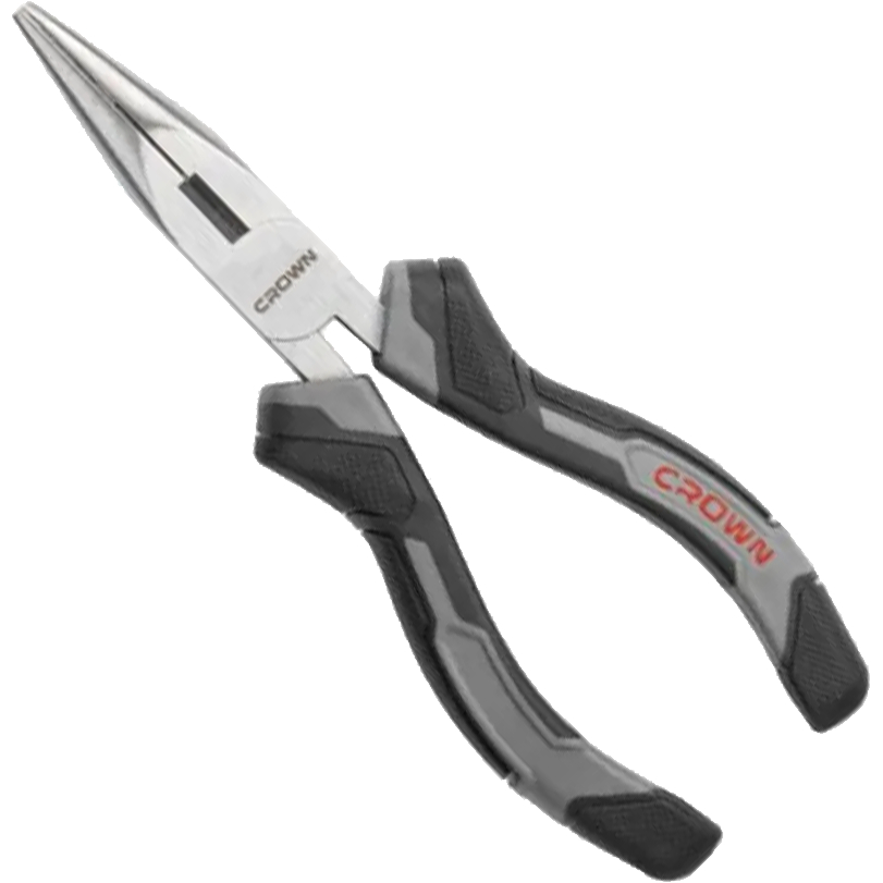 Crown CPHPL-LNA08 Long Nose Pliers 8" | Crown by KHM Megatools Corp.