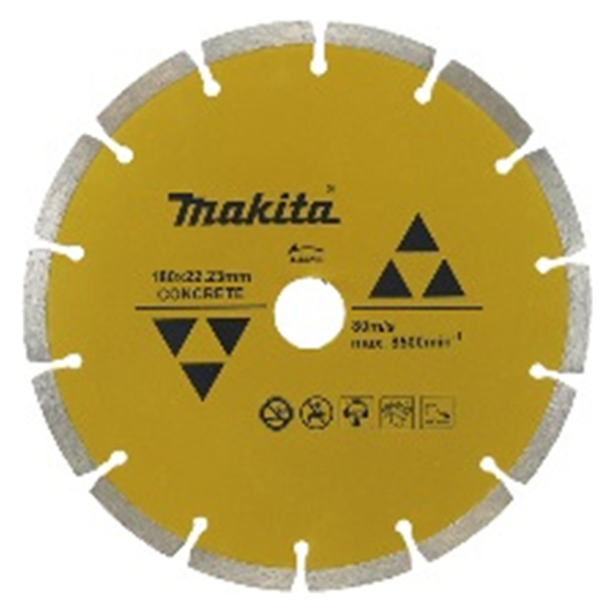 Makita D-44286 Diamond Cut Off Wheel 7" Segmented (Dry) | Makita by KHM Megatools Corp.