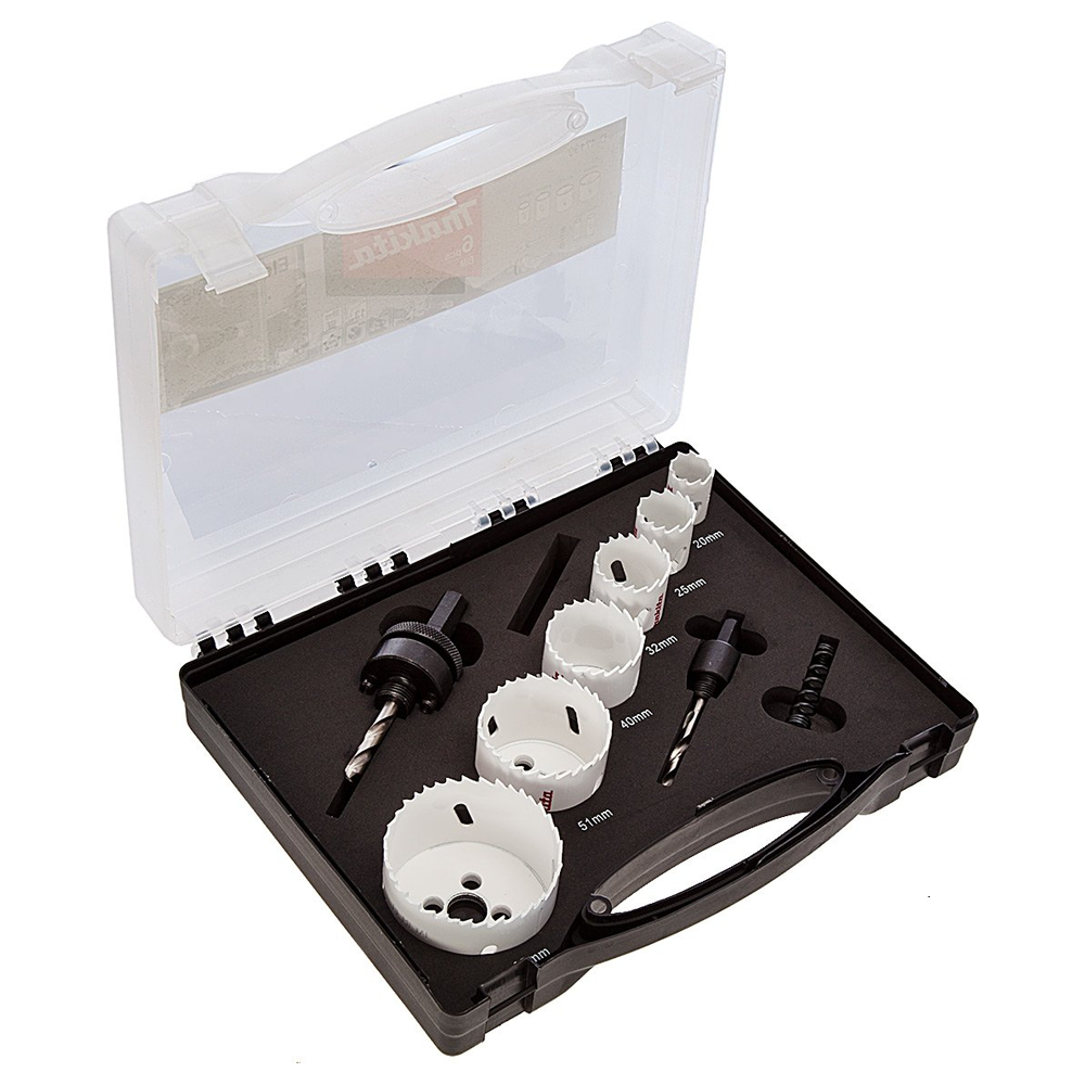 Makita D-47139 Bi-Metal Hole Saw Drill Bit Electrician Set | Makita by KHM Megatools Corp. Makita D-47139 Bi-Metal Hole Saw Drill Bit Electrician Set | Makita by KHM Megatools Corp.