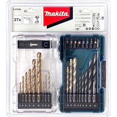 Makita E-07098 Combination Screw and Drill Bit Set 27Pcs | Makita by KHM Megatools Corp.